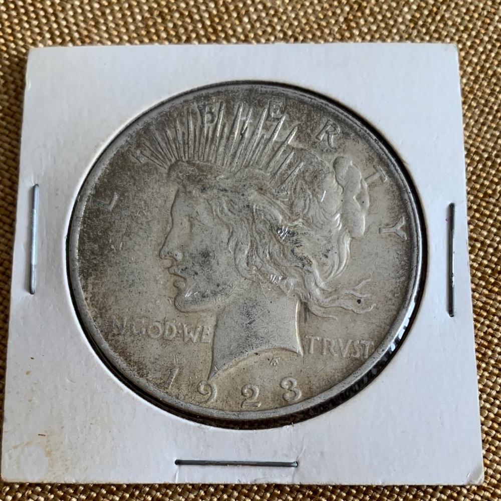 1923 Silver Peace Dollar Coin